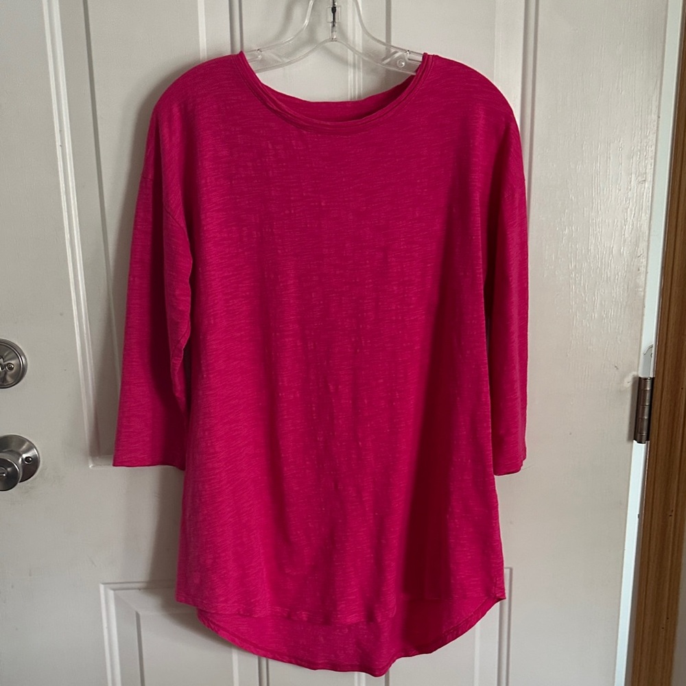 Chico's Vibrant Pink Tunic Top